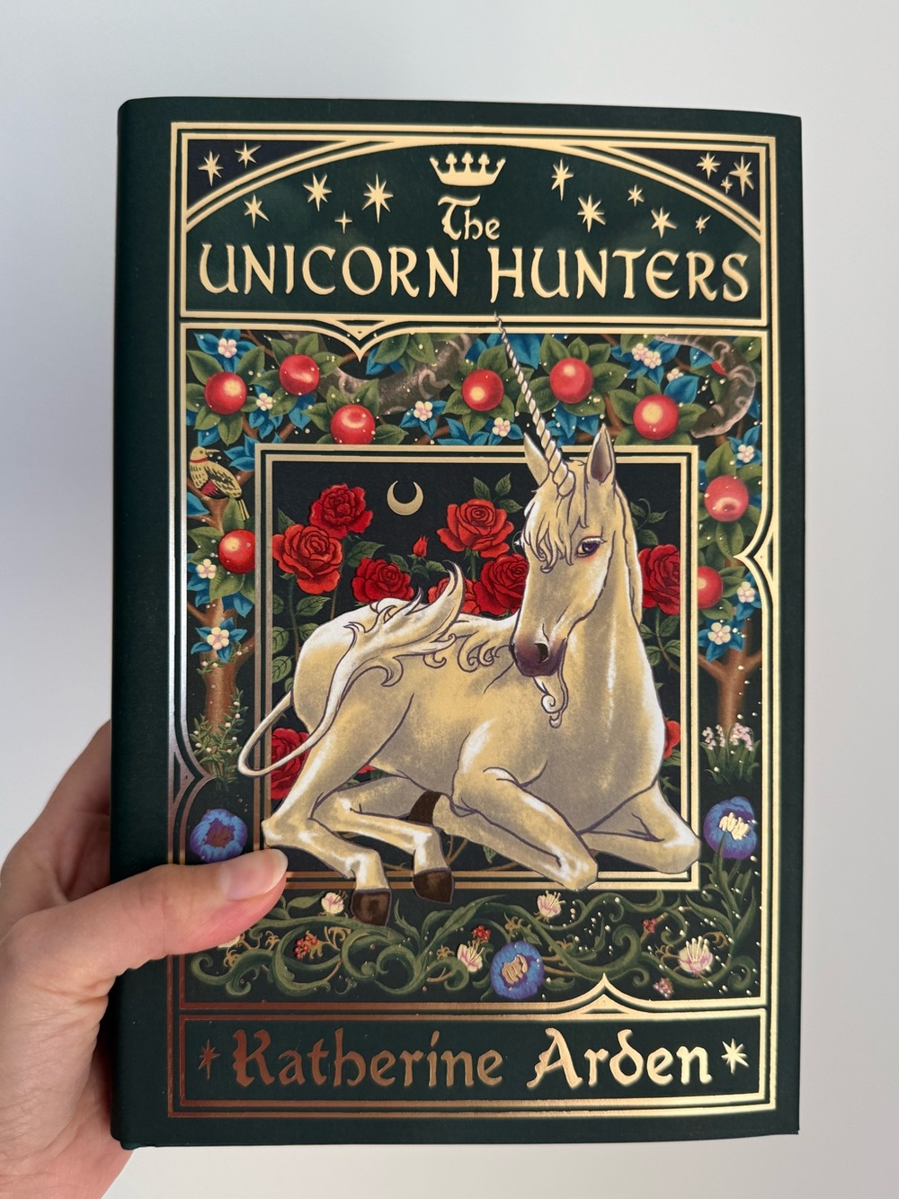 Fairyloot Exclusive edition of The Unicorn Hunters by Katherine Arden